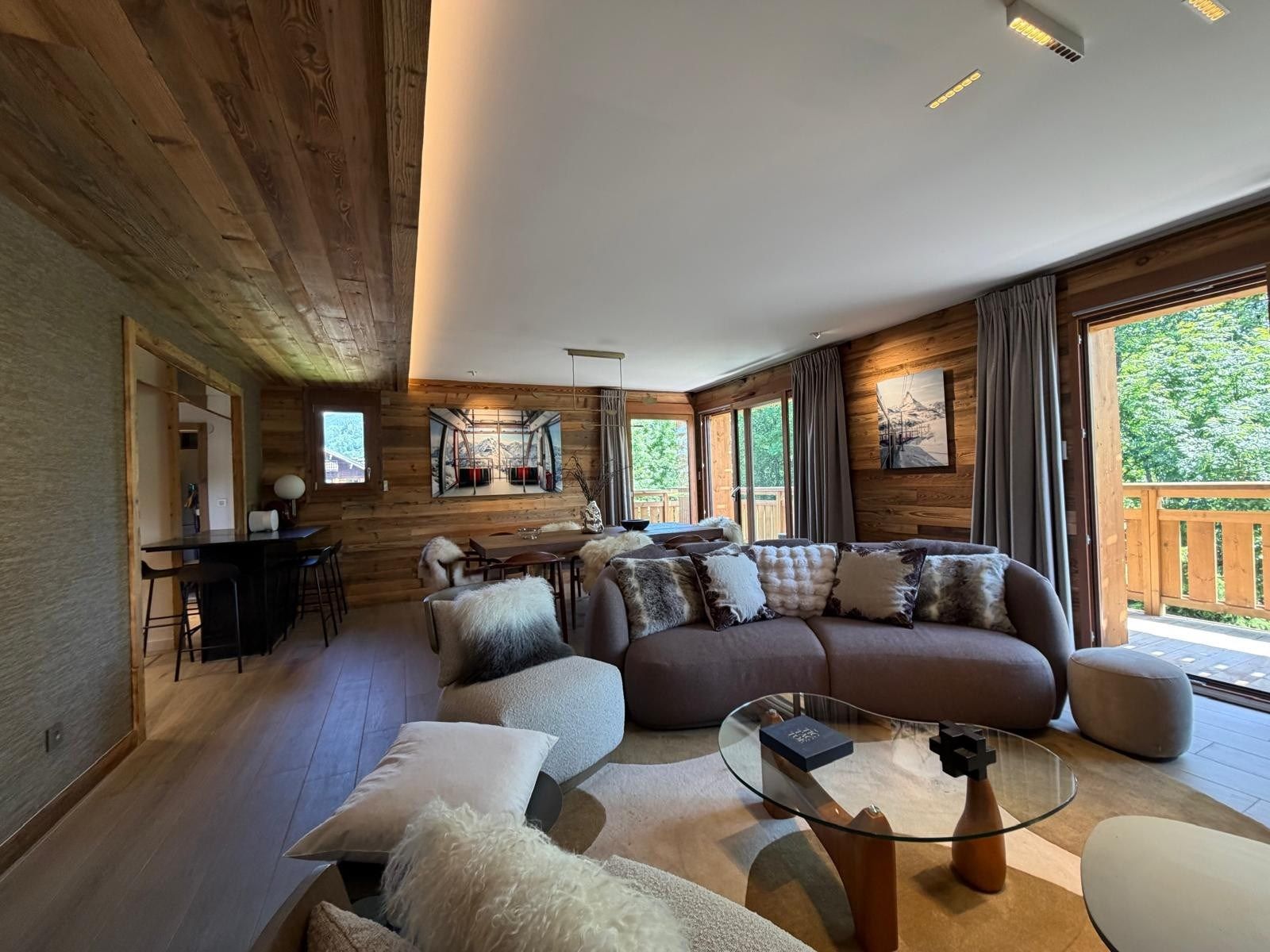 luxury apartment 4 Rooms for seasonal rent on MEGEVE (74120)