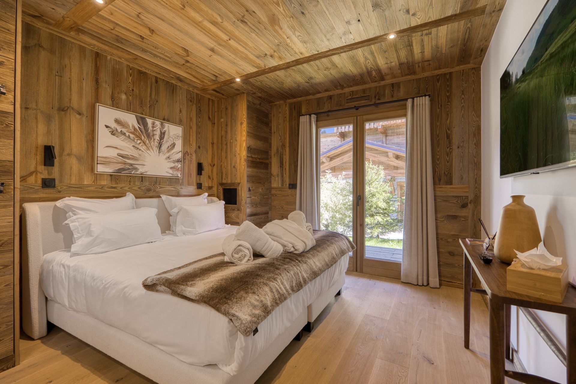 luxury chalet 7 Rooms for seasonal rent on MEGEVE (74120)