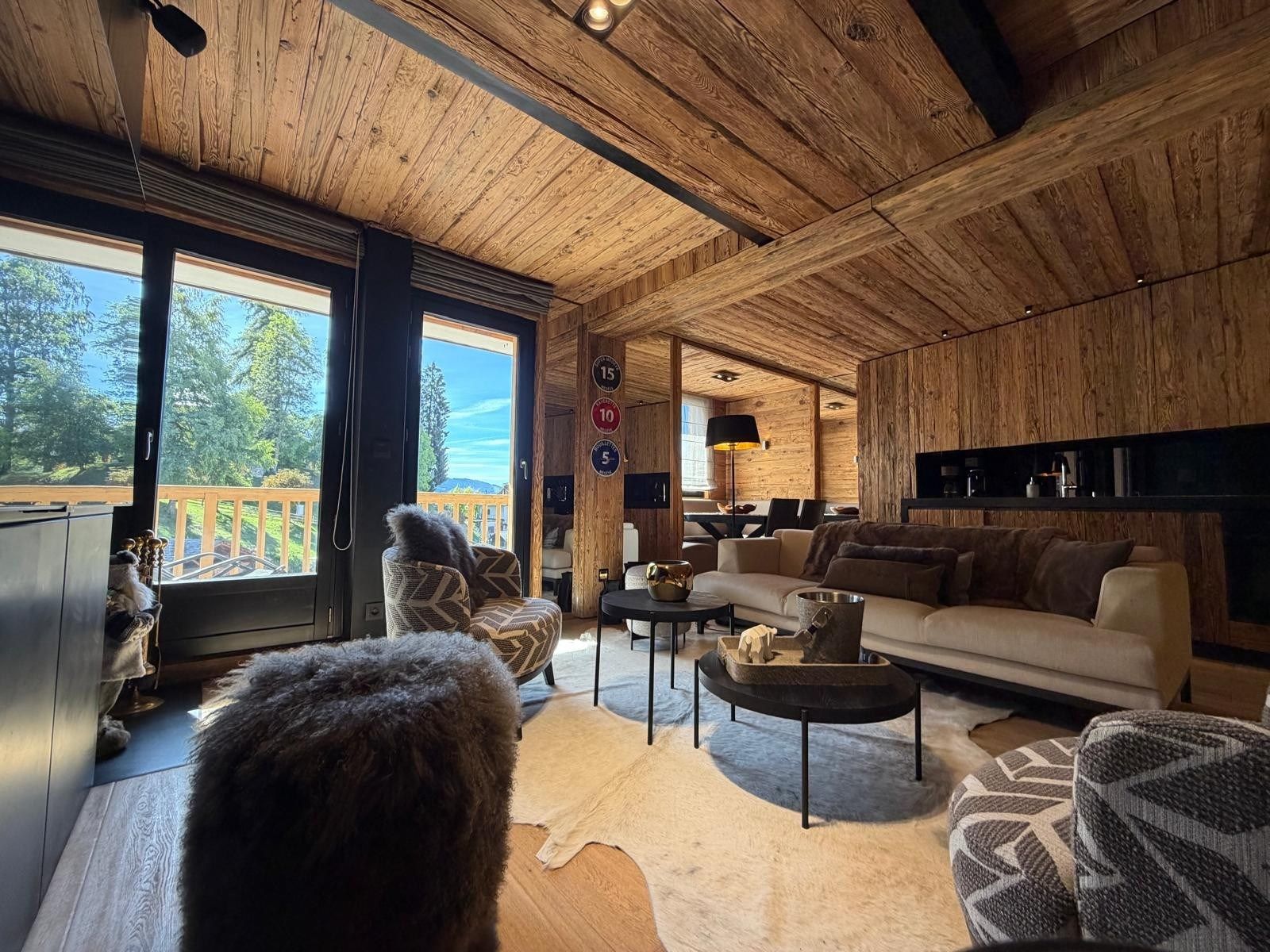 luxury apartment 4 Rooms for seasonal rent on MEGEVE (74120)