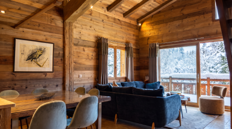 Location saisonnière Appartement de luxe Megève 5&nbsp;Pièces 108&nbsp;m²