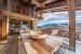 luxury chalet 8 Rooms for seasonal rent on MEGEVE (74120)