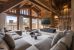 luxury apartment 8 Rooms for seasonal rent on MEGEVE (74120)