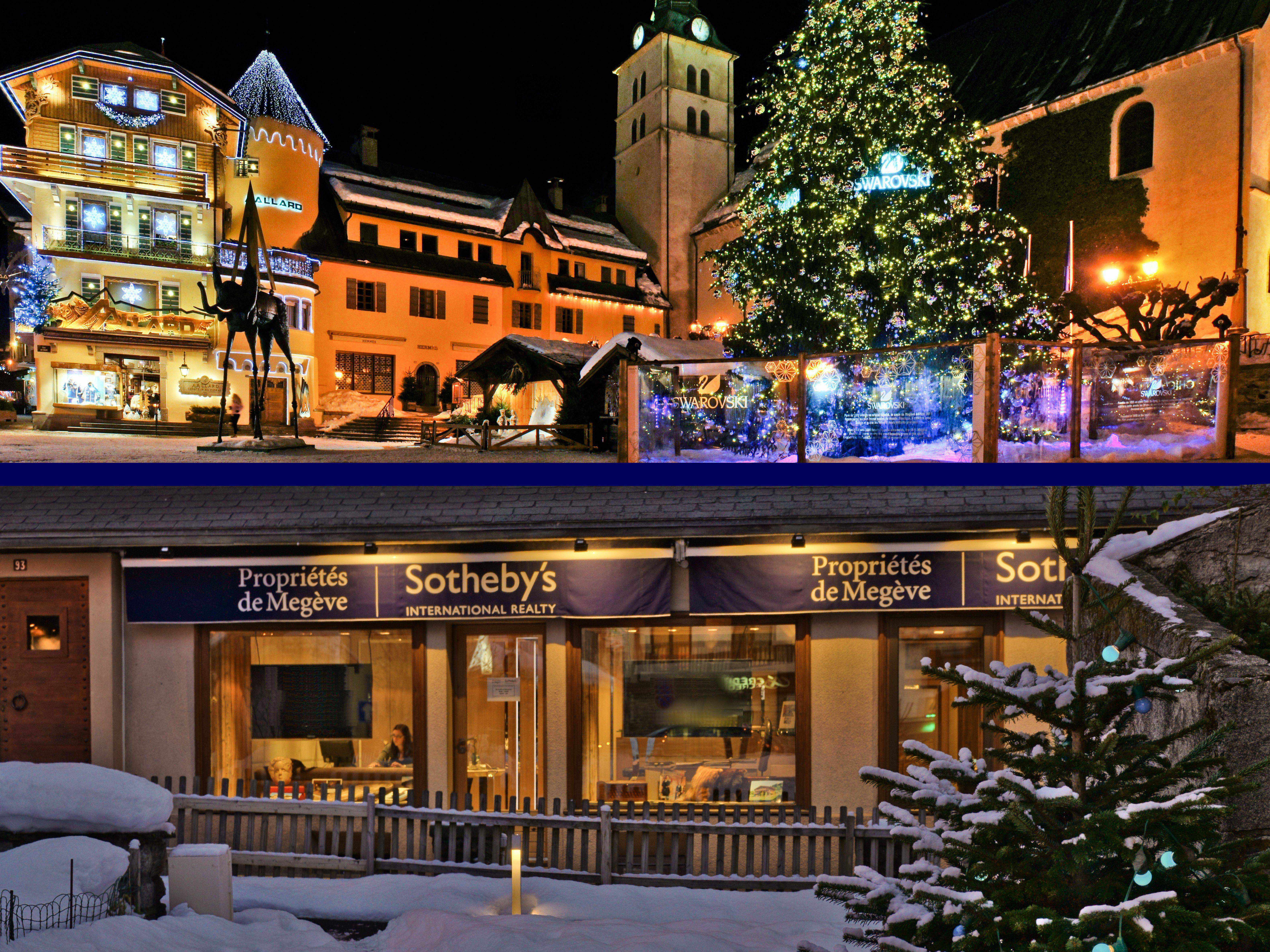 Luxury real estate agency in Megève